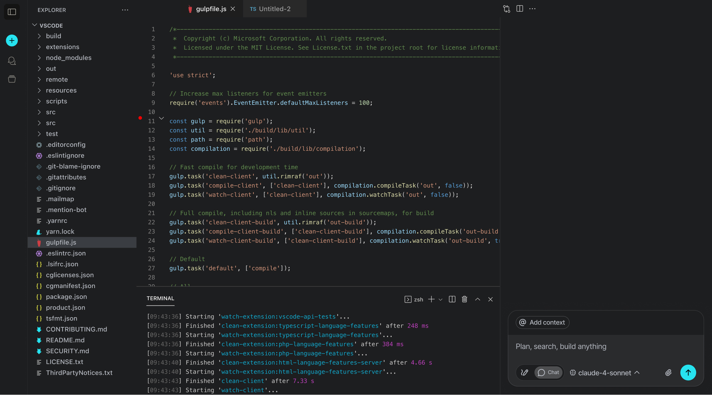 Dashboard preview